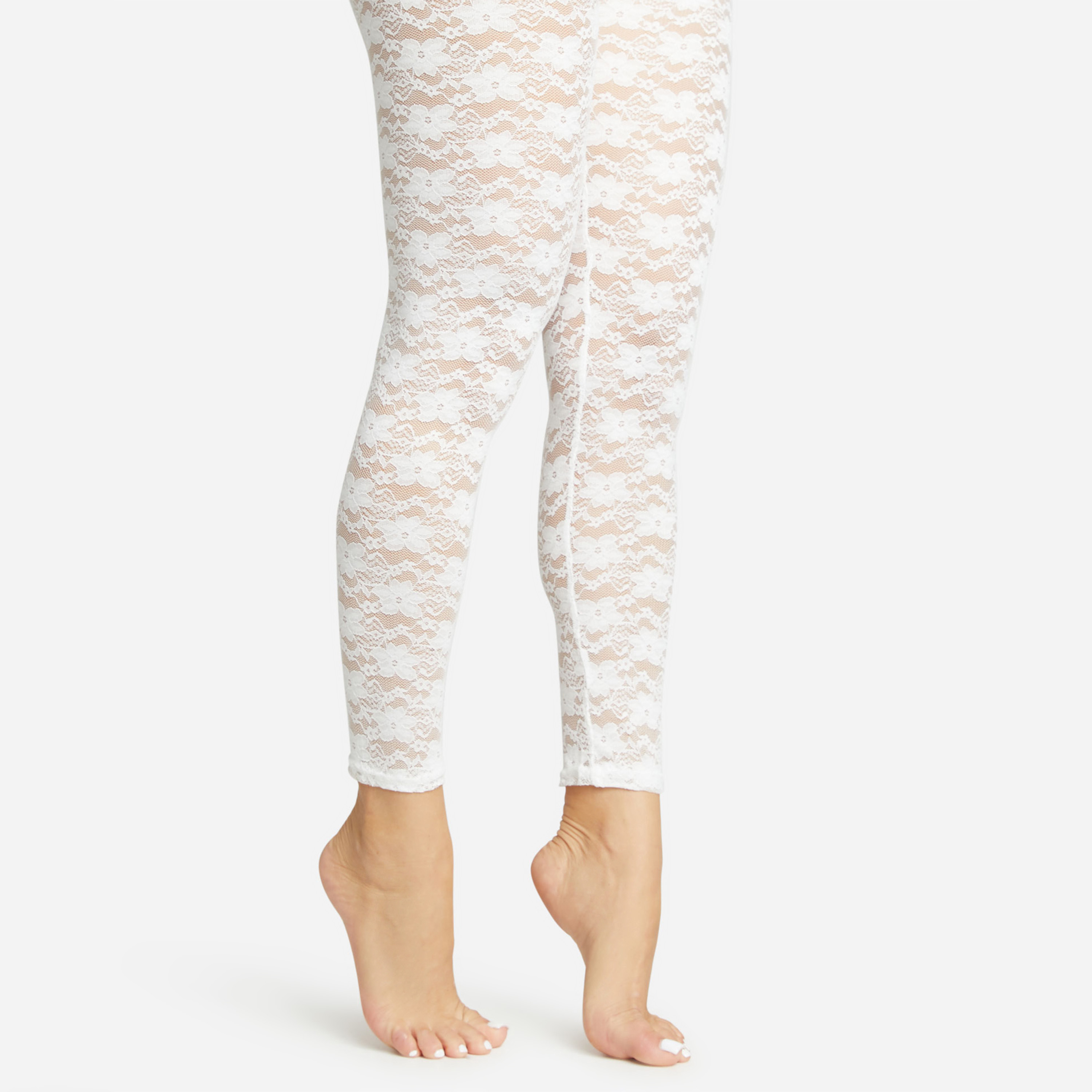 White Lace Leggings -  Canada